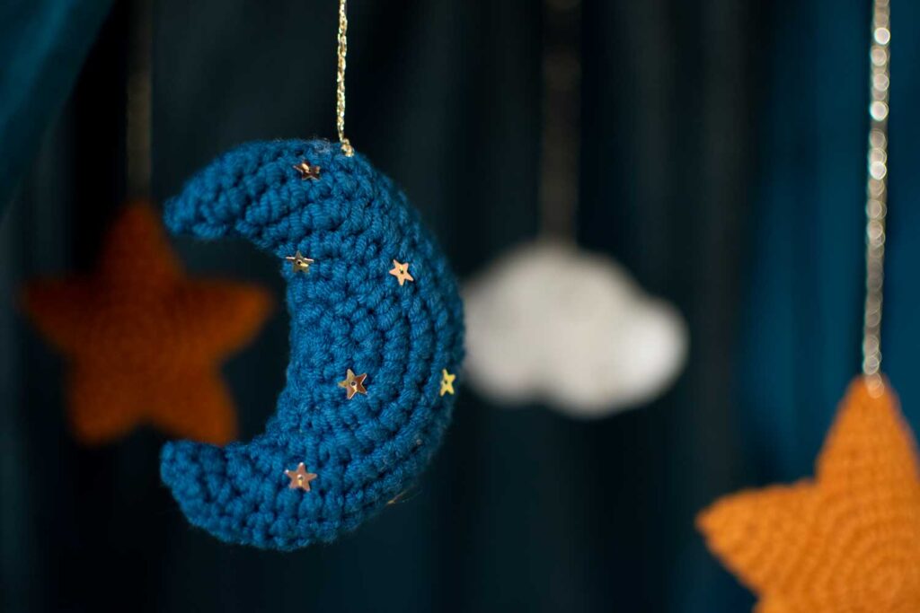 Over the MOON crochet pattern