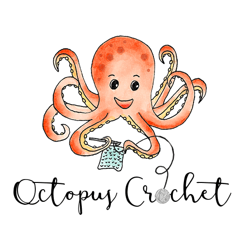 logo octopus crochet carre