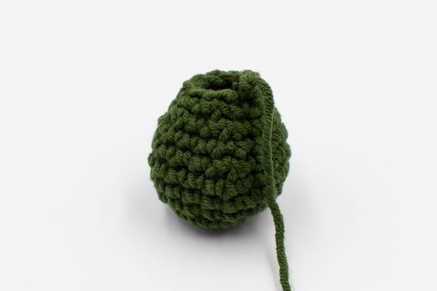 Gnome on a swing crochet pattern ornament-3
