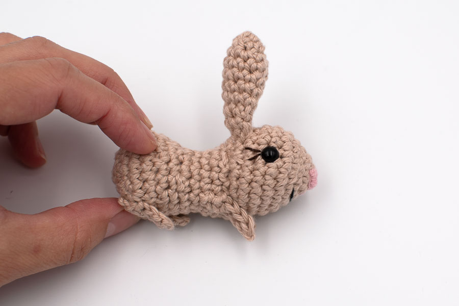 Moon bunny and stars mobile crochet pattern-20