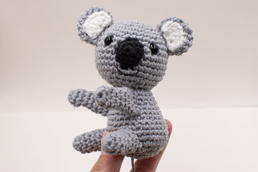 Koala rattle amigurumi pattern-38