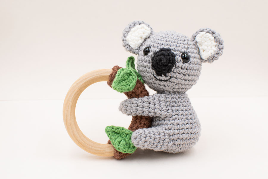 Koala rattle amigurumi pattern-42