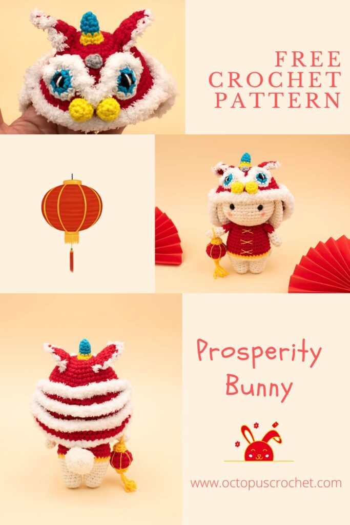 Prosperity bunny amigurumi pattern - Octopus Crochet