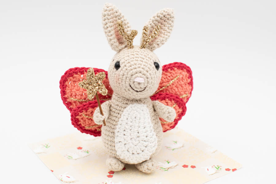 How to Embroidery Eyes on Amigurumi - For Bunny Crochet Pattern 
