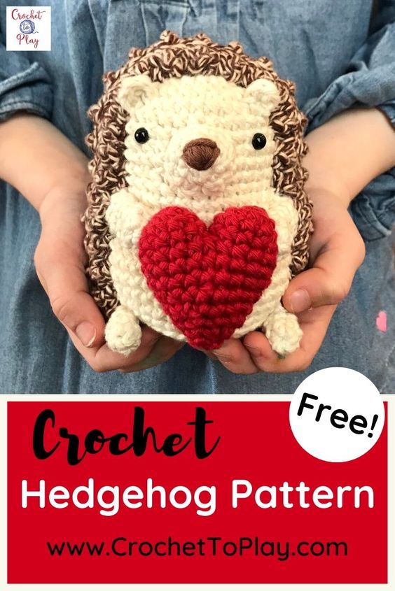 crochet hedgehog pattern